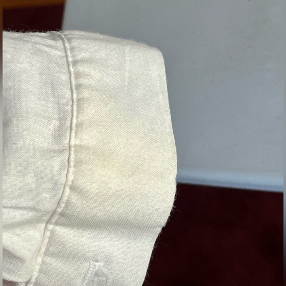 Vintage Sas’sa White Lace Western Style Button-Down Shirt - Picture 7 of 13